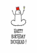 cock penis Birthday Card 32388 created by Adam Regester