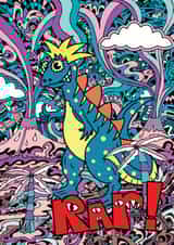dinosaurs childrens Card 27346 created by Manic Minotaur