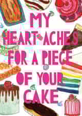 cake valentinescake Card 33711 created by Miss Bespoke Papercuts