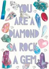 gems gemstone Card 33714 created by Miss Bespoke Papercuts