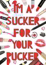 lipsticks funny Card 33718 created by Miss Bespoke Papercuts