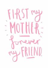 mum pink Birthday Card 10182 created by Old English Company