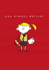 postwomen postman New Job Card 6839 created by Sam Williamson