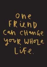 friend friendship Love & Friendship Card 10189 created by Old English Company