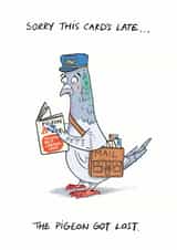 late belated Birthday Card 9532 created by Cardinky