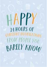 funny facebook Birthday Card 11302 created by PAPR Boutique