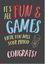 funny quirky Pregnancy Card 11305 created by PAPR Boutique