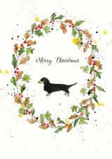 Animal Illustration Christmas Card 29345 created by Penny Lindop