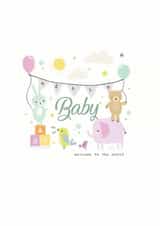 hello welcome New Baby Card 11322 created by ERPdesign