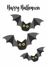 bat halloween Just because Card 32946 created by Chameleon and Co