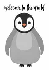 welcome world New Baby Card 32949 created by Chameleon and Co