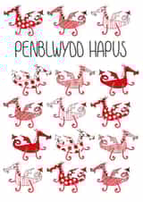 dragon draig Birthday Card 2692 created by Leah Roberts