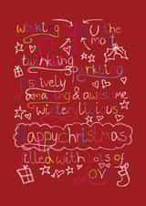 christmas xmas Card 33893 created by Hello You