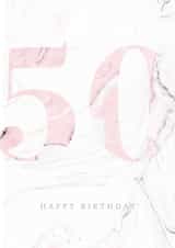 50 50th Birthday Card 4484 created by Joyful Joyful
