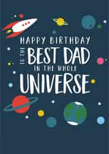 best dad Birthday Card 2574 created by Claire Giles