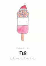 fab pun Christmas Card 6389 created by Nicole Julia