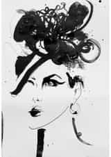 Arty Face Just because Card 11666 created by Laura Tomasello