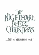 xmas booze Christmas Card 10923 created by Flamingo Lingo by Jenny