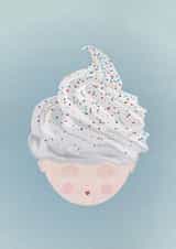 ice gilr Card 25055 created by Mie Frey Damgaard