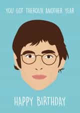 louis theroux Birthday Card 7336 created by Rumble Cards