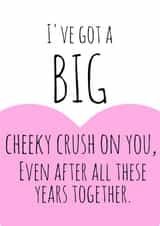 anniversary husband Love & Friendship Card 33085 created by Flamingo Lingo by Jenny