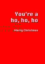 xmas funny Christmas Card 29532 created by Potty Mouth