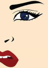 Arty Trendy Thank You Card 34077 created by Dyza Esmas