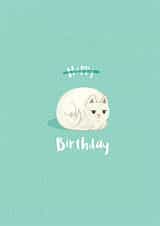birthday cat Birthday Card 5046 created by Michelle Hird