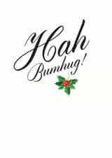 bah humbug Card 11897 created by Holy Flaps