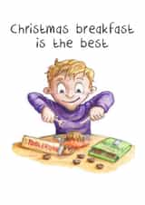 male funny Christmas Card 11334 created by Gibble Pot