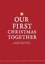 first husband Christmas Card 3685 created by Zoe Brennan