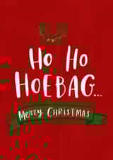 funny rude Christmas Card 28561 created by Lucy Maggie Designs