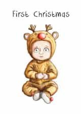 baby mum New Baby Card 11335 created by Gibble Pot