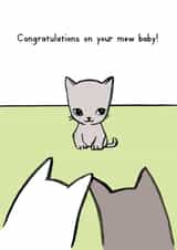 baby new New Baby Card 1646 created by Reigning Cats . . . and dogs