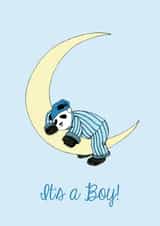 panda baby Card 23262 created by Karen Vaughan