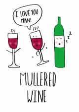 mulled wine Christmas Card 28891 created by Everdoodle