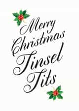 merry xmas Christmas Card 11898 created by Holy Flaps