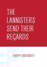 roose bolton Birthday Card 32085 created by Shutterjunkie