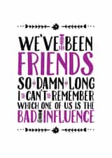 bff sarcastic Birthday Card 4909 created by thunderpeep