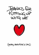 love friendship Valentines Day Card 32291 created by Phil Tessier