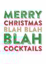 blah xmas Christmas Card 3530 created by Do You Punctuate?
