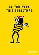 christmas humour Card 33303 created by Buzzin' Bees