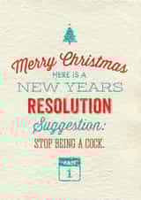 Merry xmas Christmas Card 12114 created by Brainbox Candy