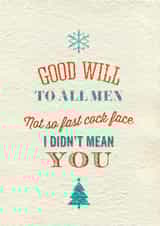 xmas festive Christmas Card 34489 created by Brainbox Candy