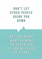 mantra funny Birthday Card 10880 created by Tess Cards