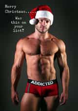 Female Adult Christmas Card 22090 created by Simon Baxendale