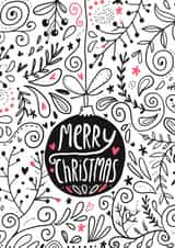 merry holiday Christmas Card 22921 created by Anna Alekseeva