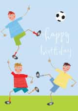 birthday card - football - happy birthday - funny and cute created by Kali Stileman