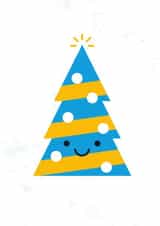 Christmas tree Card 28257 created by Tom Langton