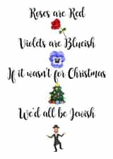 jewish hannaka Christmas Card 32012 created by Dirty Designs